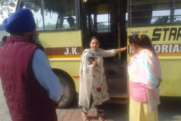 School Buses Cheked