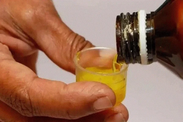 Fake cough syrup