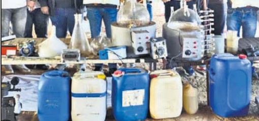 Mephedrone manufacturing factory