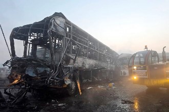 Yamuna Expressway in Mathura