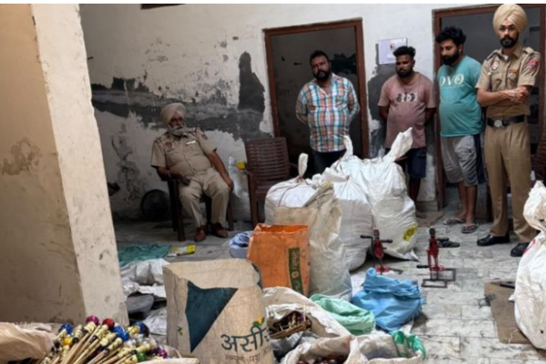 Illegal firecracker factory